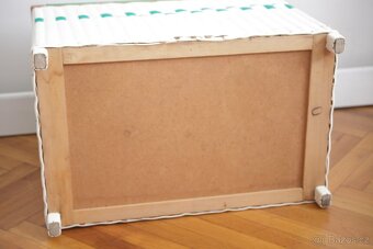 Retro bedna krabice koš na prádlo 2ks - 14