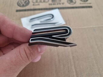 Rline kridilka na blatniky VOLKSWAGEN GOLF 8 logo na volant - 14