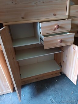 Nábytek dětský pokoj dekor borovice - 14