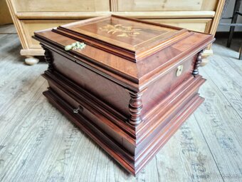 Velký starožitný Polyphon Solyphon Excelsior, 1895 - 14