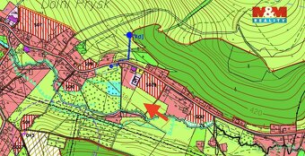 Prodej pozemku 4788 m², Prysk - 14