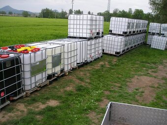 Nádrž na vodu 1000 litrů,IBC kontejner,na pitnou vodu také - 14