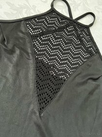 Hypnotic - dáms. černé dl. šaty s rozparky – M/L? - 14