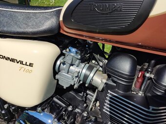 Triumph Bonneville T 100 (2011) nádherný kousek, po servisu - 14