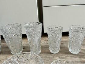 Broušené sklo, Broušená váza, Český křišťál, Bohemia Crystal - 14