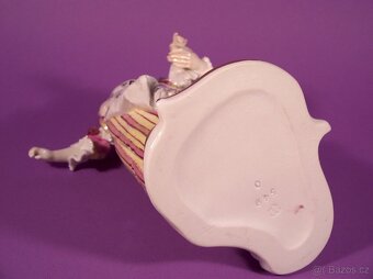 Stará porcelánová figurka z Nymphenburgu - 14