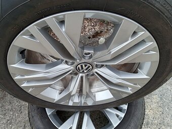 Originál ALU kola VW Passat R17 + pneu - 14