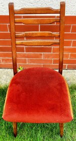 Židle s čalouněným sedátkem - 14