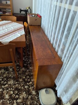 obývací stěna, židle, peřiňák, rozskládací stůl, bar - 14