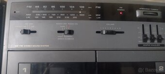 Vintage boombox – Philips AW7792 - rádio a 2-kazeťák - 14
