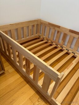 Montessori postel + Benab matrace + kompletní výbava - 14