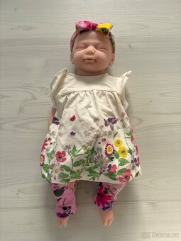 Silikonová panenka holčička - 14