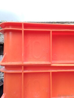 Plastové přepravky OZ ,nízké, barvené - 14