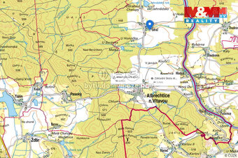 Prodej pozemku, 2590 m², Albrechtice nad Vltavou - 14