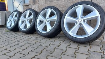 Alu kola 5x112 r18 originál Škoda Octavia III - 14