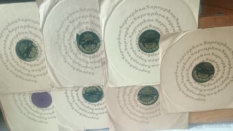 Šelakové gramofonové desky cca 500ks - 14