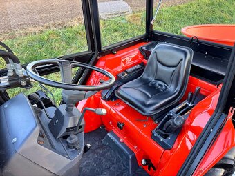 Malotraktor KUBOTA GL21 vyhřívaná kabina • radlice + sypač - 14