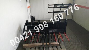 Prodám nové vidle s přidržovačem, lopata na hnůj, drapák... - 14