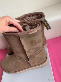 Nádherné zimní boty/ sněhule Bench nové - 14