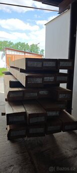 Dubové fošny, prkna, pražce a hranoly...přírodně sušené 15% - 14