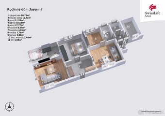 Prodej rodinného domu 133 m2, Jasenná - 14