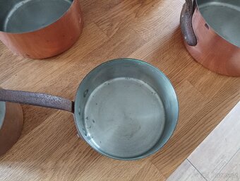 KVALITNÍ MĚDĚNÉ HRNCE TOURNUS FRANCIE 70. LÉTA - 14