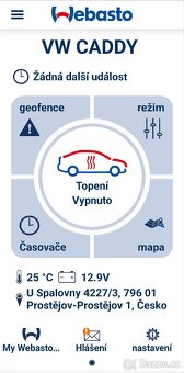 VW Caddy maxi 1.6 TDI, Webasto, tažné, 7míst - 14