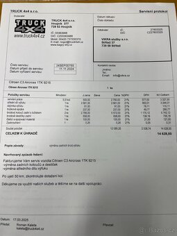 Citroen C3 aircross, První majitel - 14