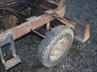 Malotraktor podvozek hydraulika čelní radlice možnost dovozu - 14