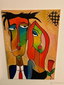 Obraz acryl na plátně - 14