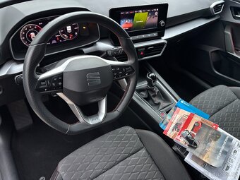 Seat Leon FR 1.5TSi 96kW, 6/2022, 43tkm,1maj,ČR,ZÁRUKA - 14