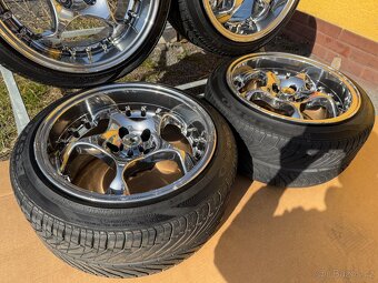 Alu kola 5x100 r16 Schmidt Space + letní pneu 215/40/16 - 14