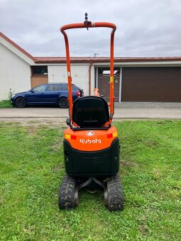 Prodám minibagr Kubota U10 s nulovým přesahem zádě - 14