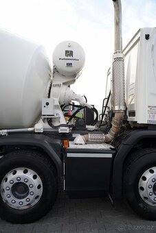 SCANIA P 410 XT 8x4 domíchávač PUTZMEISTER 9cbm - 14