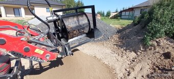 Kátrovací,prosévací lžíce lopata na malotraktor - 14