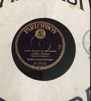 STAROŽITNÉ ORIGINÁLNÍ GRAMOFONOVÉ DESKY VŠE 1499 Kč - 14