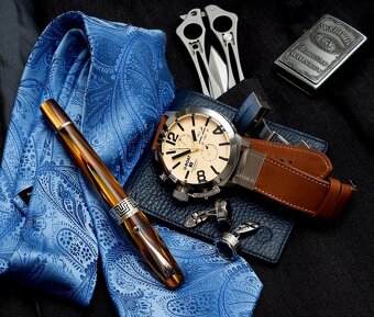 U-Boat, model Classico Chronograph, originál hodinky - 14