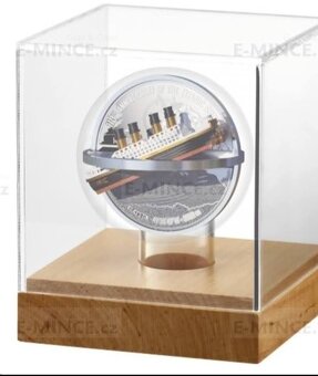 Stříbrná mince Titanic - 14