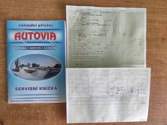 Bržděný přívěs AGADOS NP 26+nástavba.R.V.2/2018.STK 2/2026. - 14