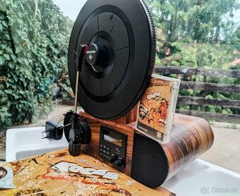 Verticalo SE DAB Wood Retro gramofon plus MC&LP - 14