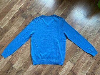 Nový pánský bavlněný svetr C&A do "V" - L - 14