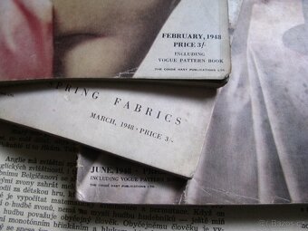 STAROŽITNÉ MODNÍ ČASOPISY - české i německé - 14