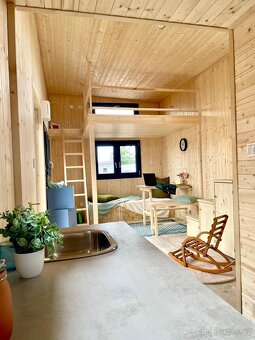 Tiny house, domek na kolečkách 8 x 3 k prodeji - 14