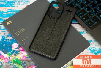 Pouzdro s koženkovým vzorem pro Xiaomi / Redmi / Poco - 14