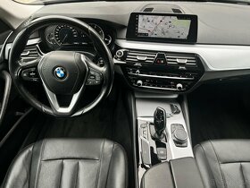 BMW Řada 5 520d G31 AUT DPH LED KAMERA KŮŽE SUPER STAV - 14