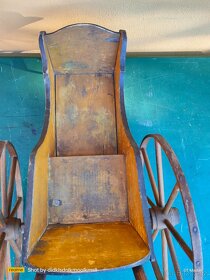 Starožitný kočárek pro panenky č. 1 - 14