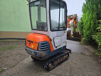 Minibagr Kubota Kx 36-2 najeto 4300mth 3x lžíce Rychloupínak - 14