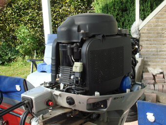 HONDA 25 HP čtyřtaktní závěsný motor - jako nový, ovládání ř - 14