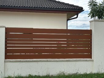 Hliníková prkna na plot - 14