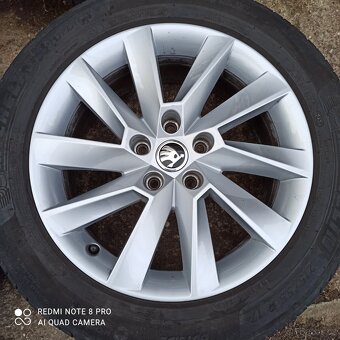 Orig.alu disky ŠKODA SUPERB 3  17" 18" - 14